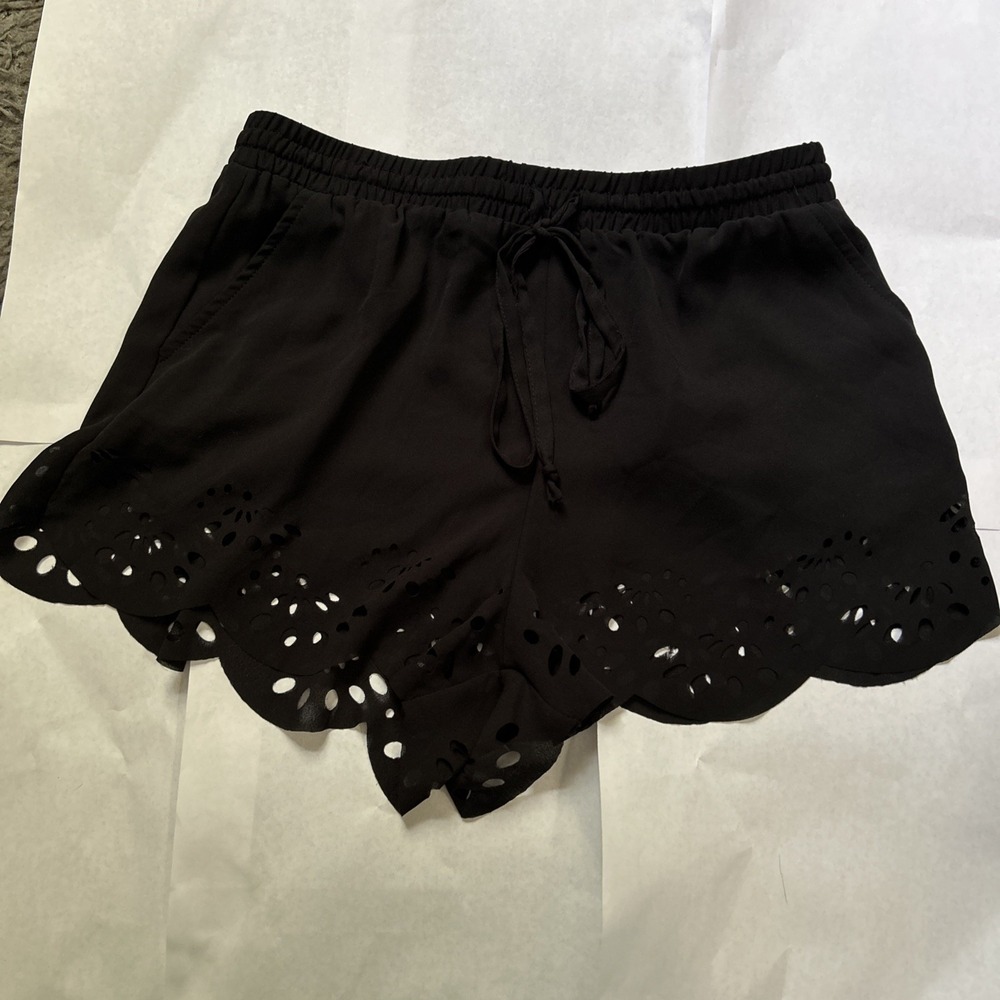 BRANDY MELVILLE Women's Black  Shorts  Stretch Waist One size